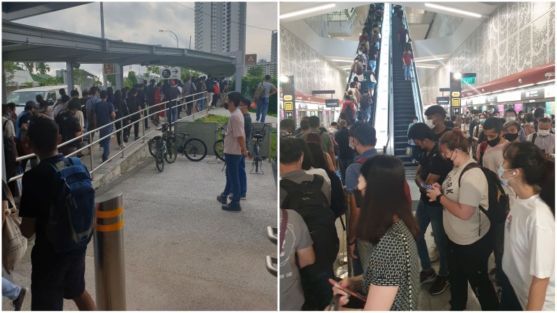 另一個火車故障導致數百名新加坡人
