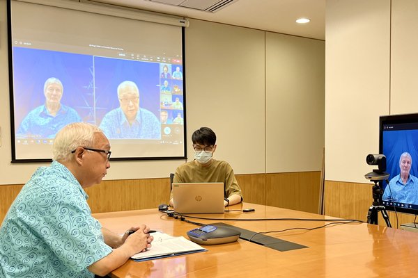 謝展寰出席亞太經合組織視像會議