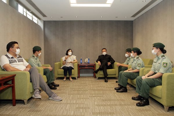 麥美娟訪問香港青年團