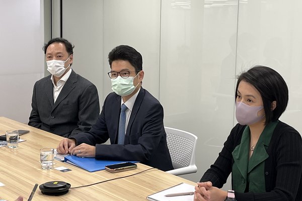 陳浩濂與證券型代幣發行業界交流