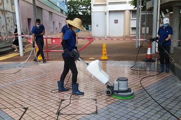房署致力提升屋邨環境衞生