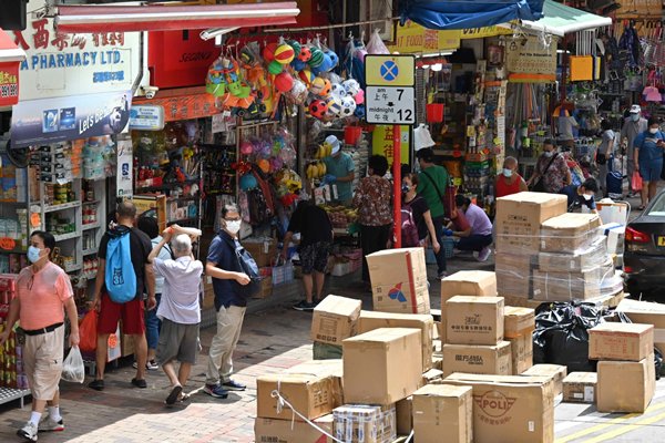 全港嚴厲執法-打擊店鋪阻街