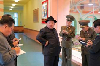 在朝鮮核試驗的討論中，韓國開始軍事演習