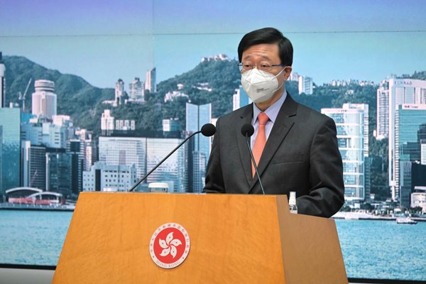 行政長官：社會對施政報告持正面看法