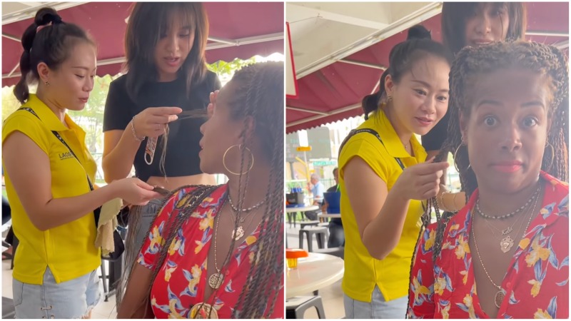 美國歌手凱利斯對未經同意撫摸辮子的新加坡女性“措手不及”