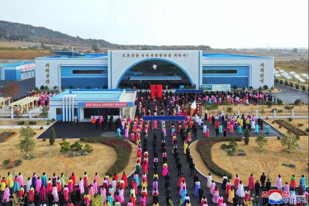 朝鮮根據金正恩的命令建造冰淇淋工廠