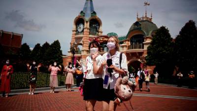 新冠肺炎疫情讓上海迪士尼樂園的遊客陷入困境