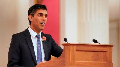英國首相蘇納克表示，國家無法解決所有問題