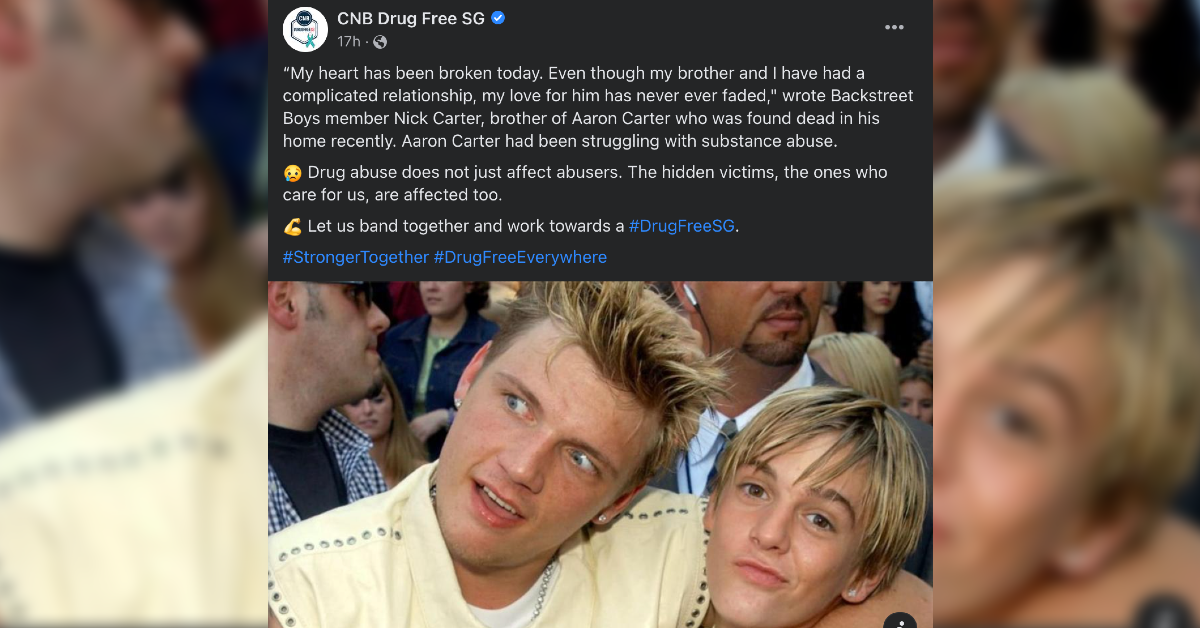 cnb-在-aaron-carter-的死訊中插話，利用他的吸毒行為提供抗毒-psa