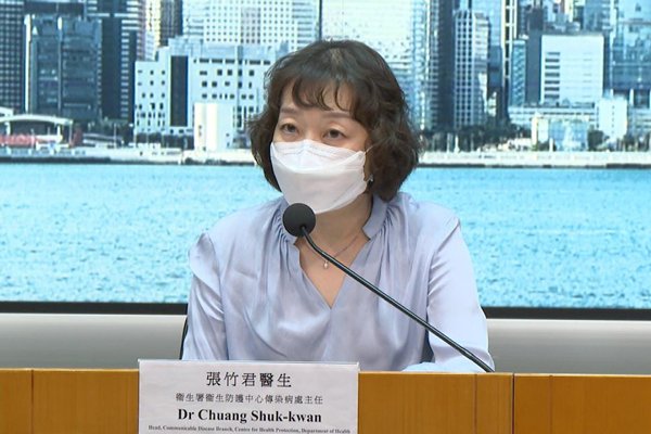 整體新冠個案過去一周微跌