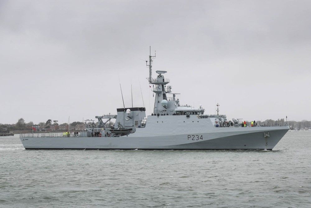 英國皇家海軍首次參加太平洋演習