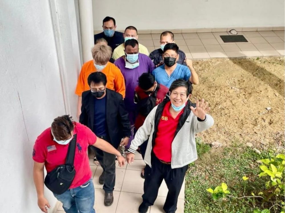 parti-bumi-kenyalang-主席因反伊黨抗議而被關押