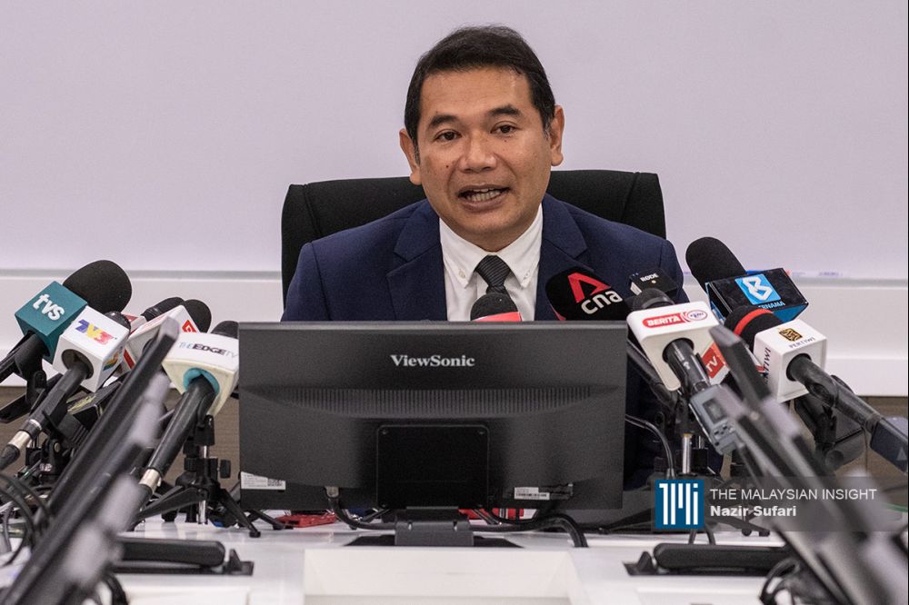 拉菲茲說，追捕反貪會主席的計劃只不過是“口述”