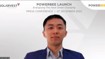 solarvest-推出電動汽車充電和移動解決方案-powerbee