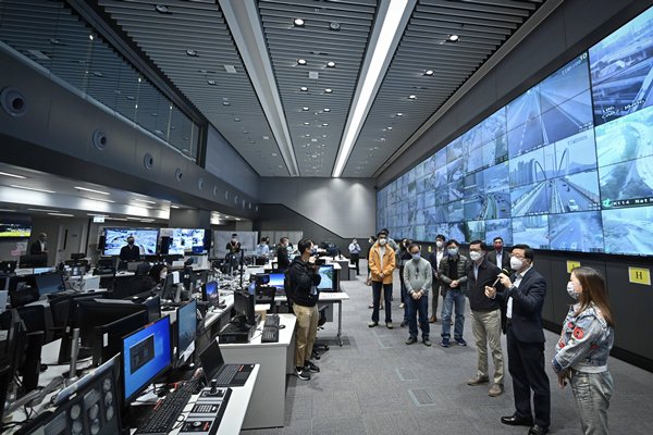 將藍隧道及連接路運作大致暢順