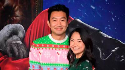 劉思慕與女友家人過聖誕假期