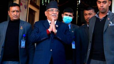 pushpa-kamal-dahal-被任命為尼泊爾新總理