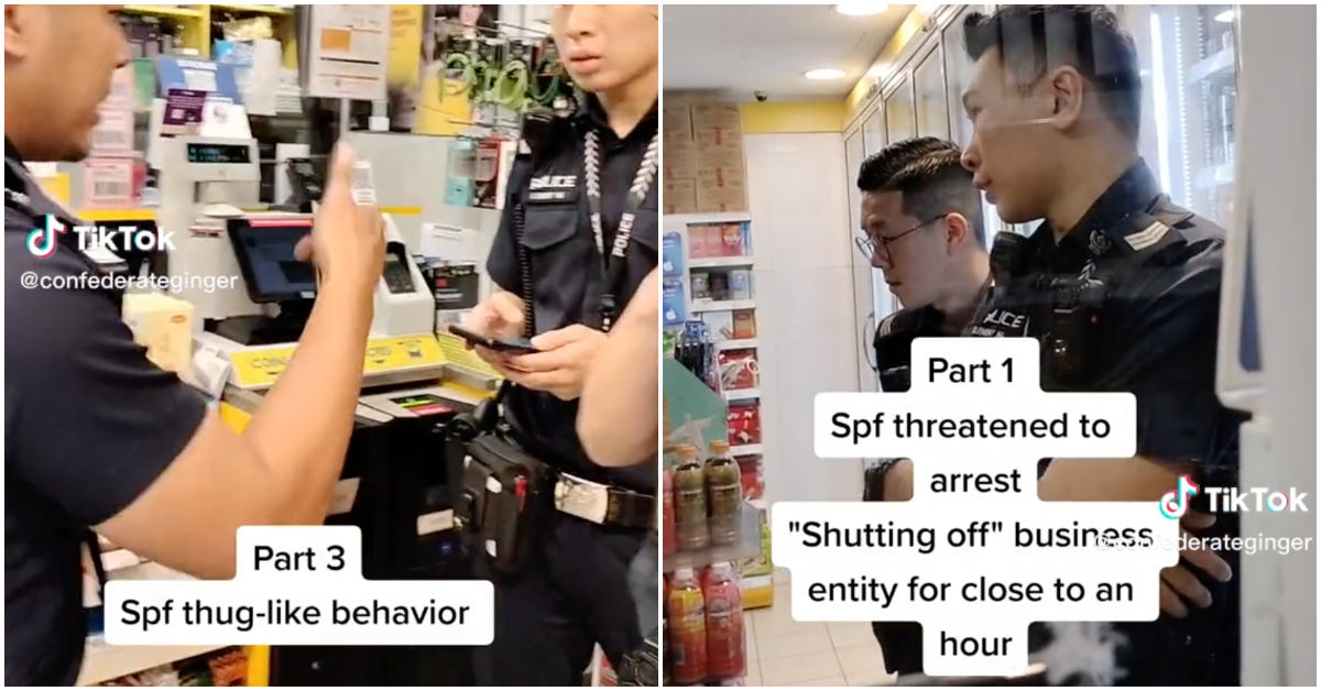cheers-singapore-為頑固的-tiktok-崇拜者嘲弄警察道歉(視頻)