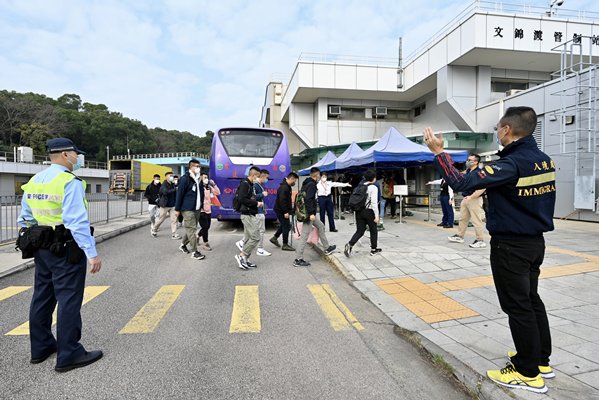 多部門於陸路口岸進行通關演練