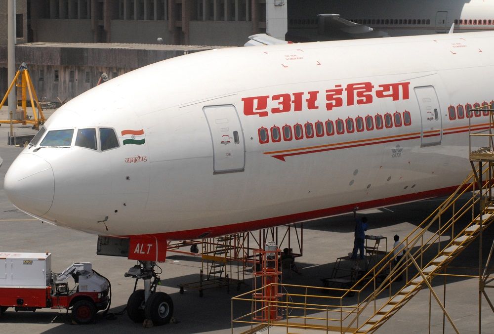 印度航空公司因乘客空中小便醜聞被罰款