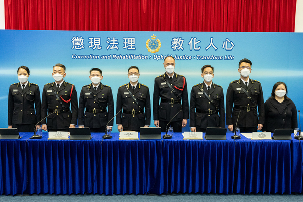 懲教署回顧2022年工作
