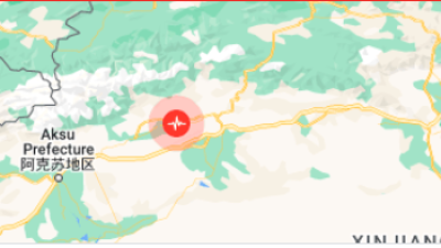 5.1級地震襲擊新疆