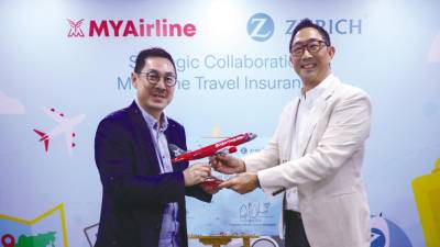 myairline-指定馬來西亞蘇黎世為官方旅遊保險供應商
