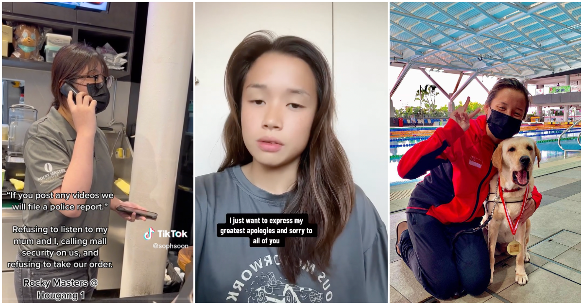 “對不起你們所有人”：新加坡殘奧會游泳運動員在涉及導盲犬的混亂餐廳事件後道歉(視頻)