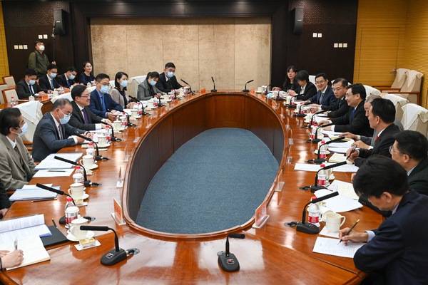 李家超在京拜訪中央多個部委