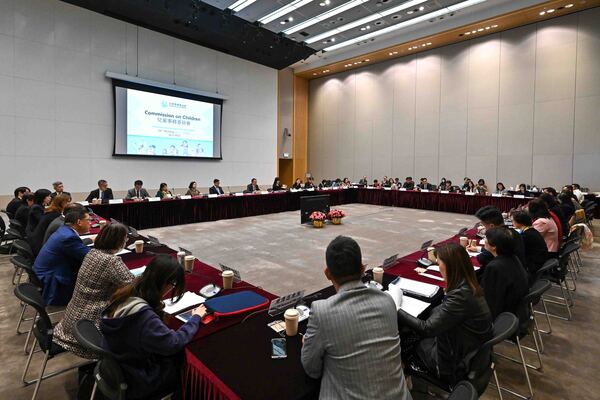 兒童事務委員會會議舉行