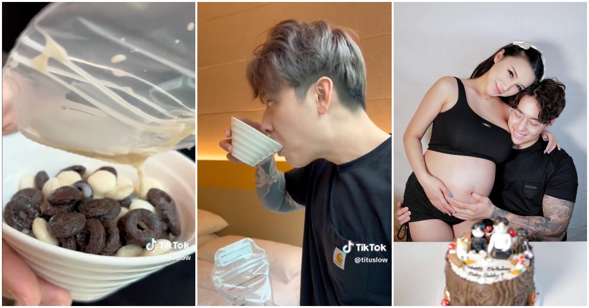 onlyfans-的泰特斯·洛-(titus-low)-拍攝自己用沒人要的麥片喝妻子的母乳