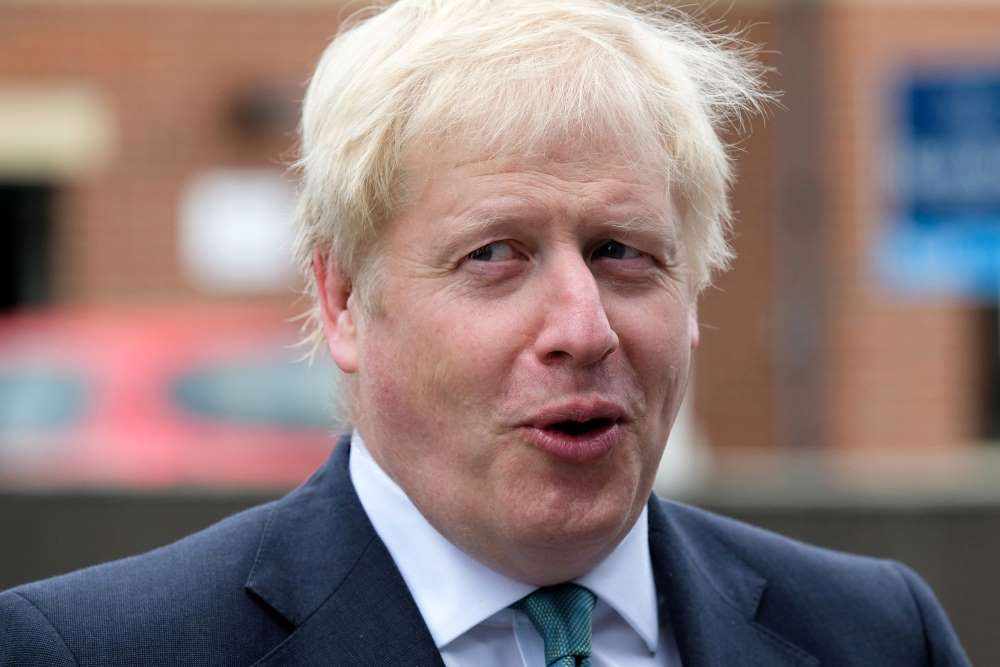 英國前首相約翰遜將投票反對北愛爾蘭貿易協定