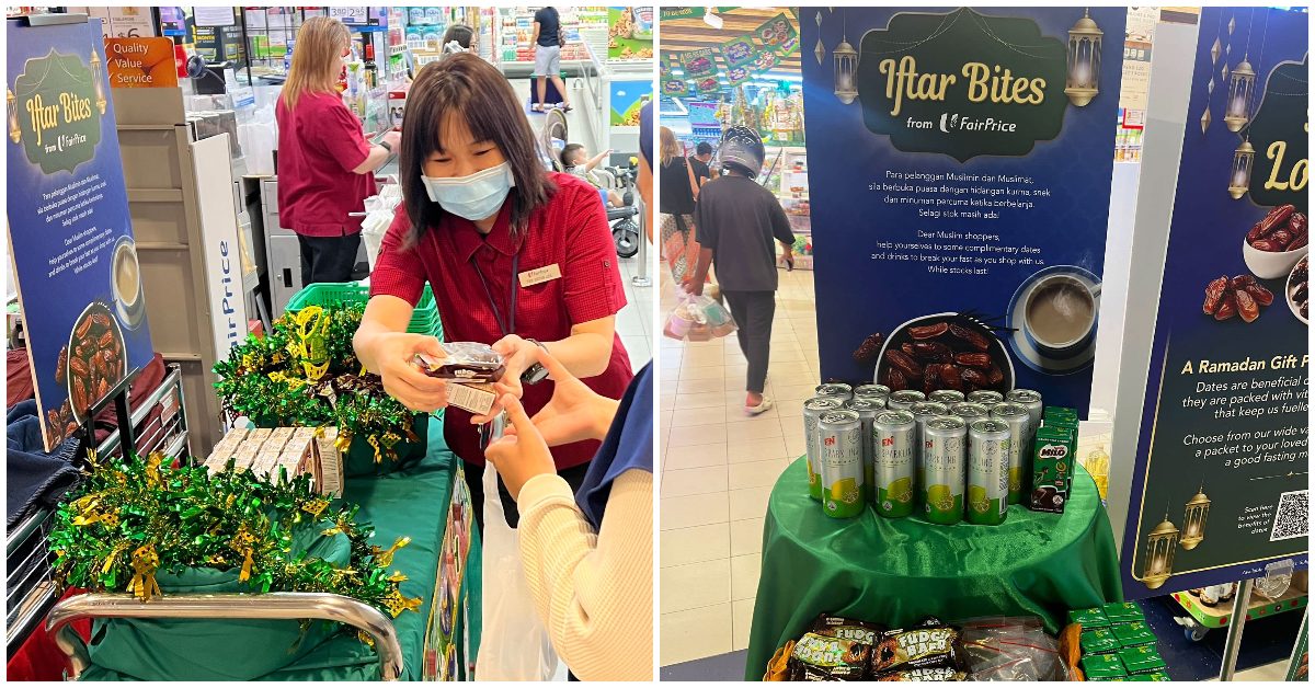 “不適合印度”：ntuc-fairprice-工作人員否認混血夫婦免費提供齋月小吃，超市道歉