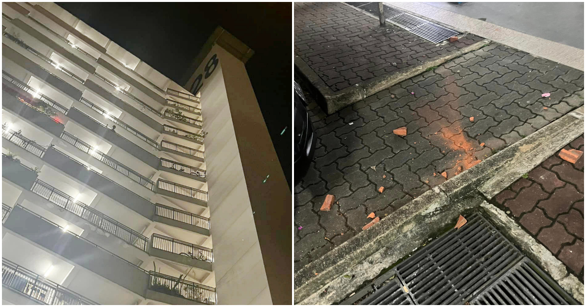 殺手垃圾：新加坡男子據報從-jalan-bukit-merah-的-8-樓扔磚頭