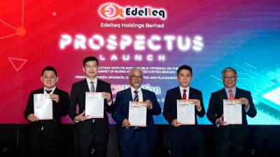 edelteq推出ipo招股書，目標2400萬令吉