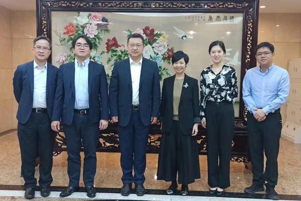 何永賢在京拜訪國家發改委