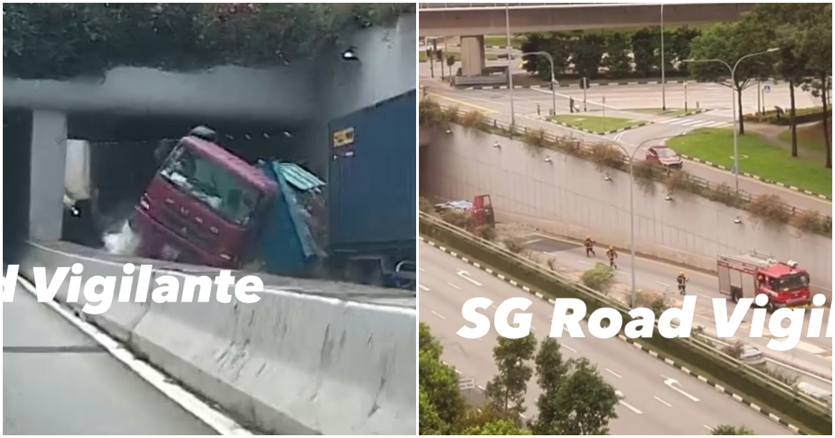 高速公路浩劫：卡車翻轉，導致金文泰長達-7-小時的交通噩夢(視頻)