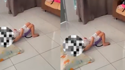 viral-video;-toddler-relaxing-with-venomous-snake-at-babysitter’s-house