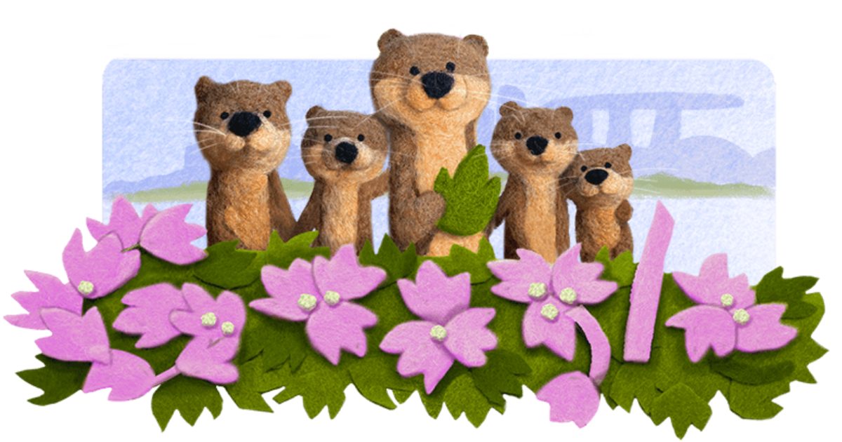 google’s-tribute-to-singapore’s-otter-clan:-a-celebration-of-cuteness-and-endangered-wildlife