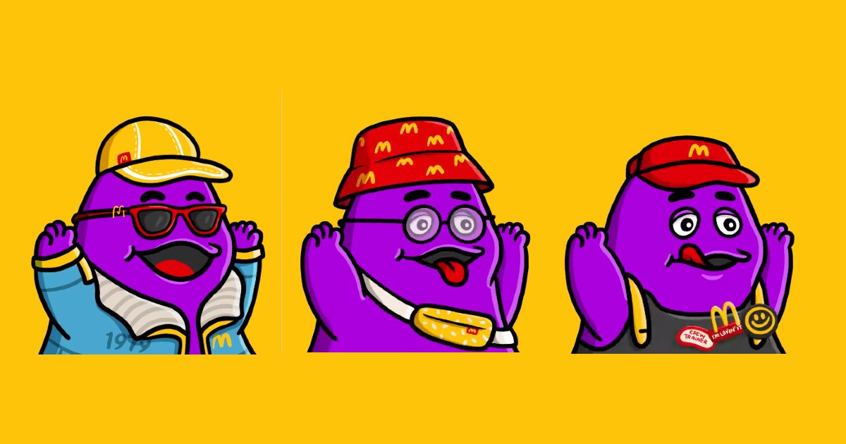 grimace-goes-digital:-mcdonald’s-singapore-to-launch-2,000-limited-edition-nfts