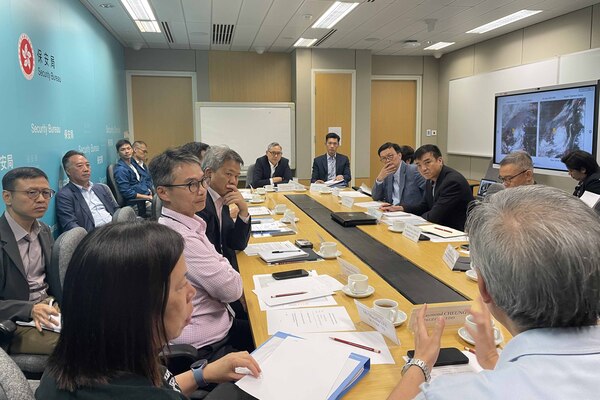 跨部門會議部署應對颱風小犬