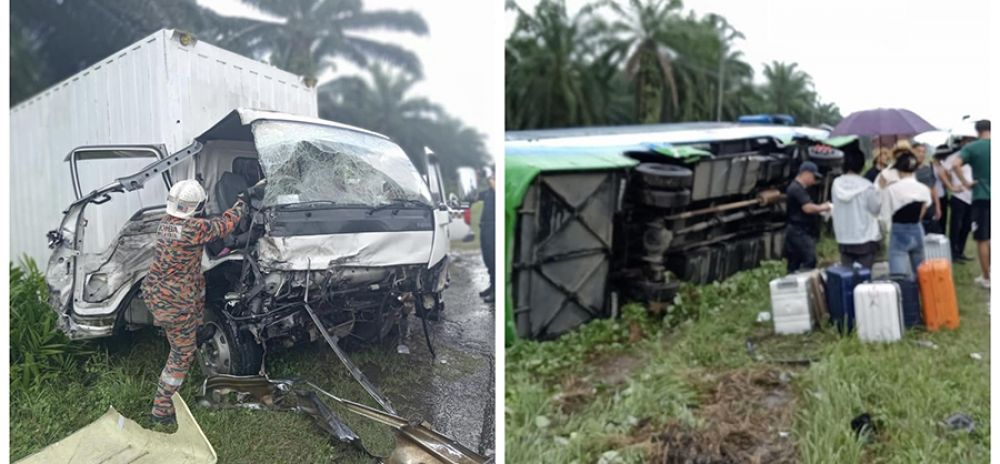chinese-tourist-dies-in-tour-bus-lorry-collision