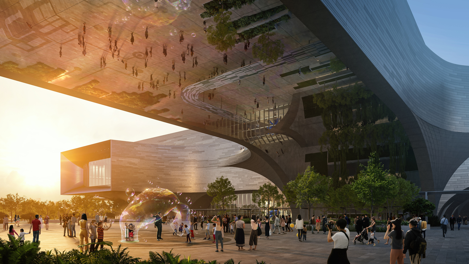 singapore’s-futuristic-stem-center-by-zaha-hadid-begins-construction