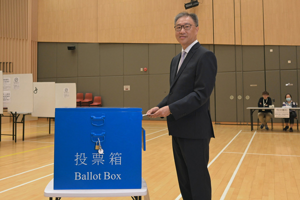 陸啟康提醒選民依正確程序投票