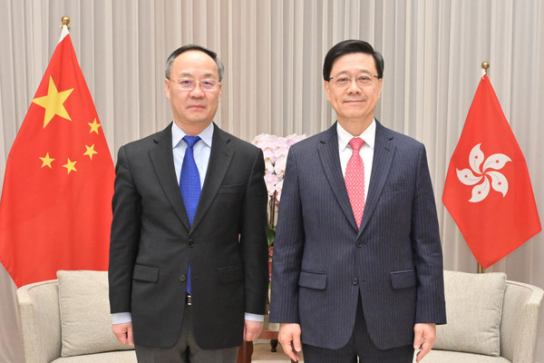 李家超晤國家金融監管總局局長
