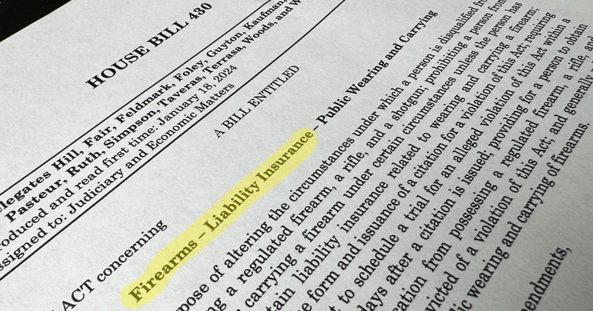 maryland-bill-proposes-mandatory-$300k-liability-insurance-for-concealed-carry