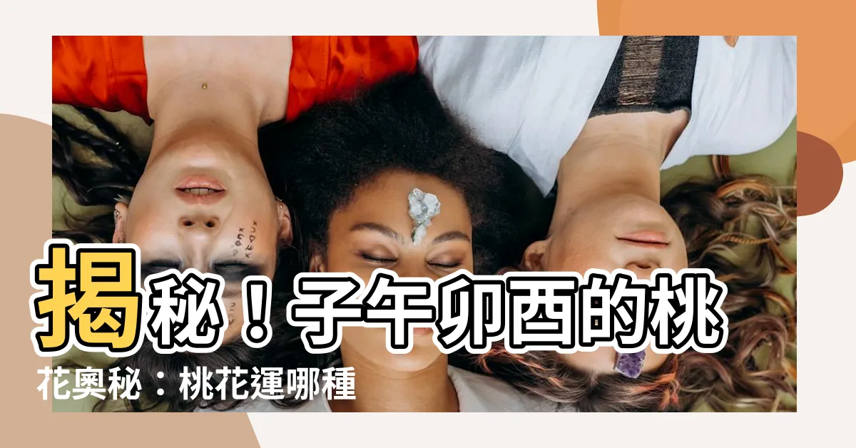 【子午卯酉意思】揭秘！子午卯酉的桃花奧秘：桃花運哪種命格最好？