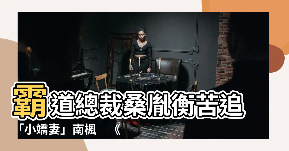 【桑胤衡南楓半夏】霸道總裁桑胤衡苦追「小嬌妻」南楓　《夫人她要嫁人了》甜寵破錶