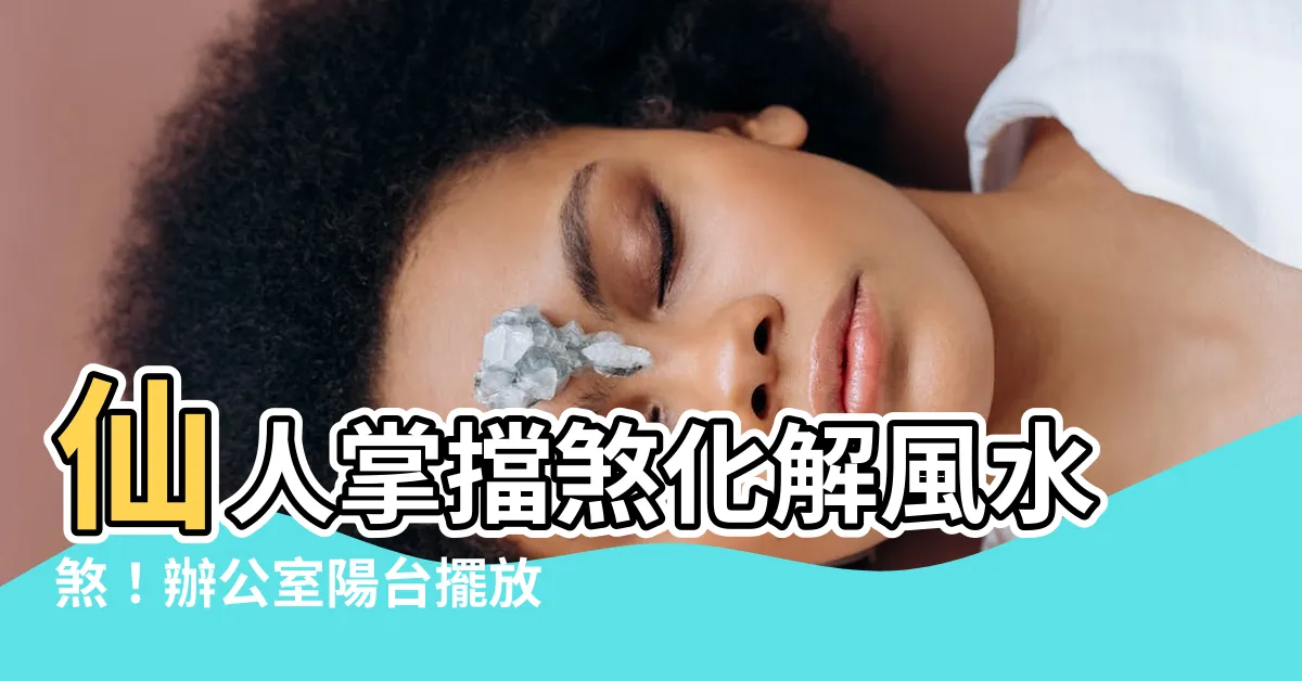 【仙人掌擋煞】仙人掌擋煞化解風水煞！辦公室陽台擺放7妙用大公開