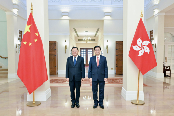 李家超晤廣東省省長